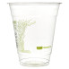 Vasos de plástico biodegradables PLA